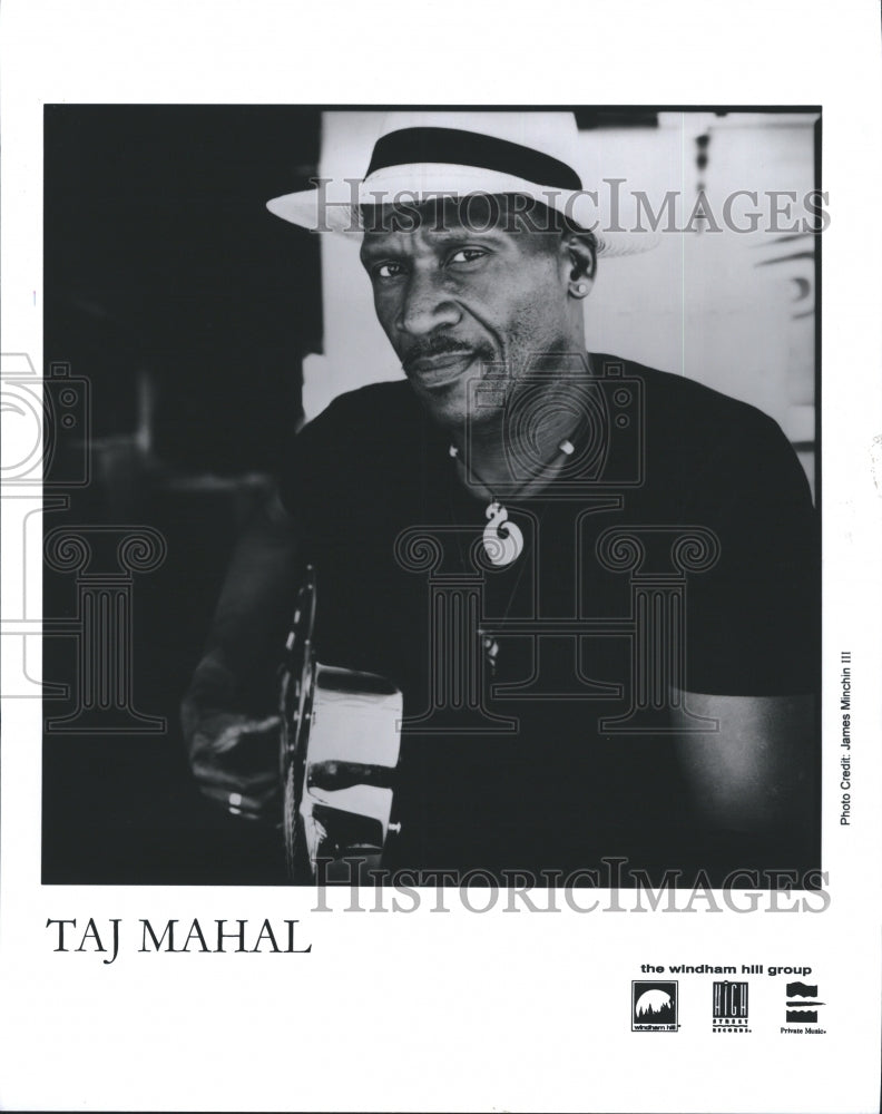 Press Photo Taj Mahal, Guitarist - Historic Images