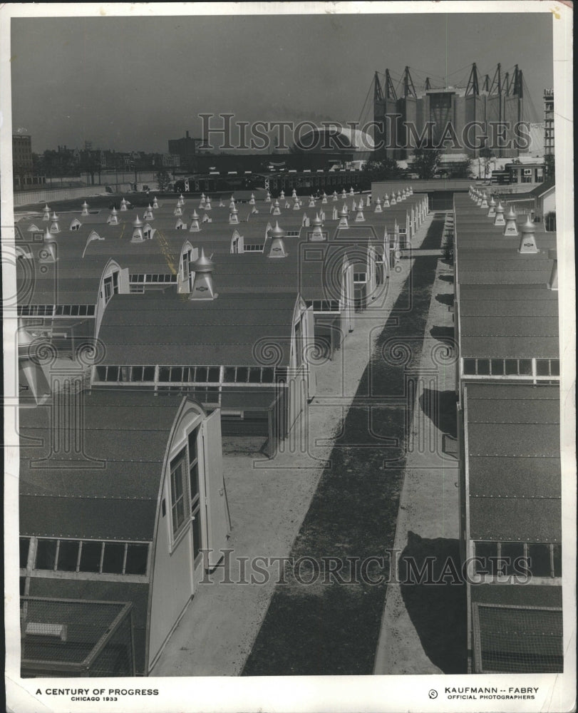 1934 Iiiinois State Fair grounds, Poultry village  - Historic Images