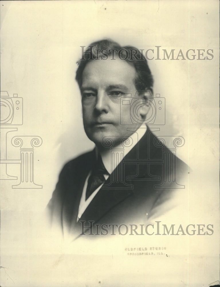 1922 Gov. Richard Yates  - Historic Images