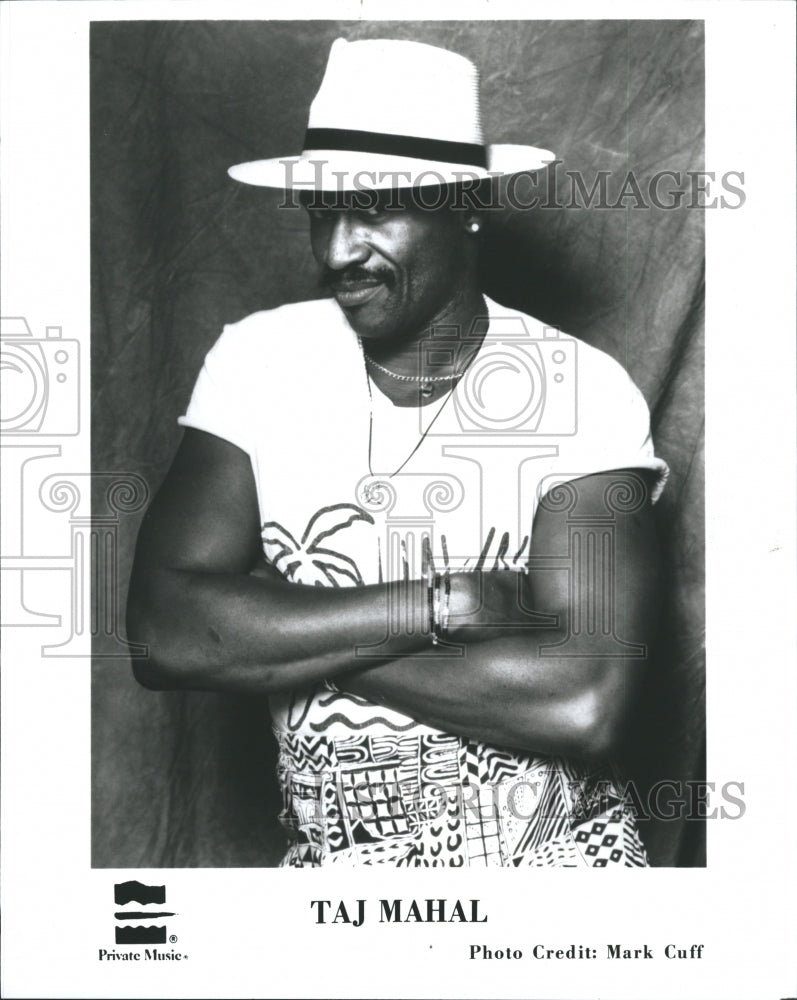 Press Photo Taj Mahal  musician - Historic Images