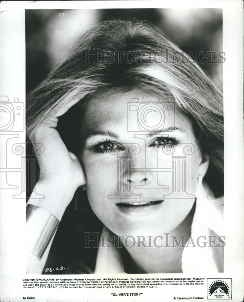 1978 Candice Bergen in &quot;Oliver&#39;s Story&quot;  - Historic Images