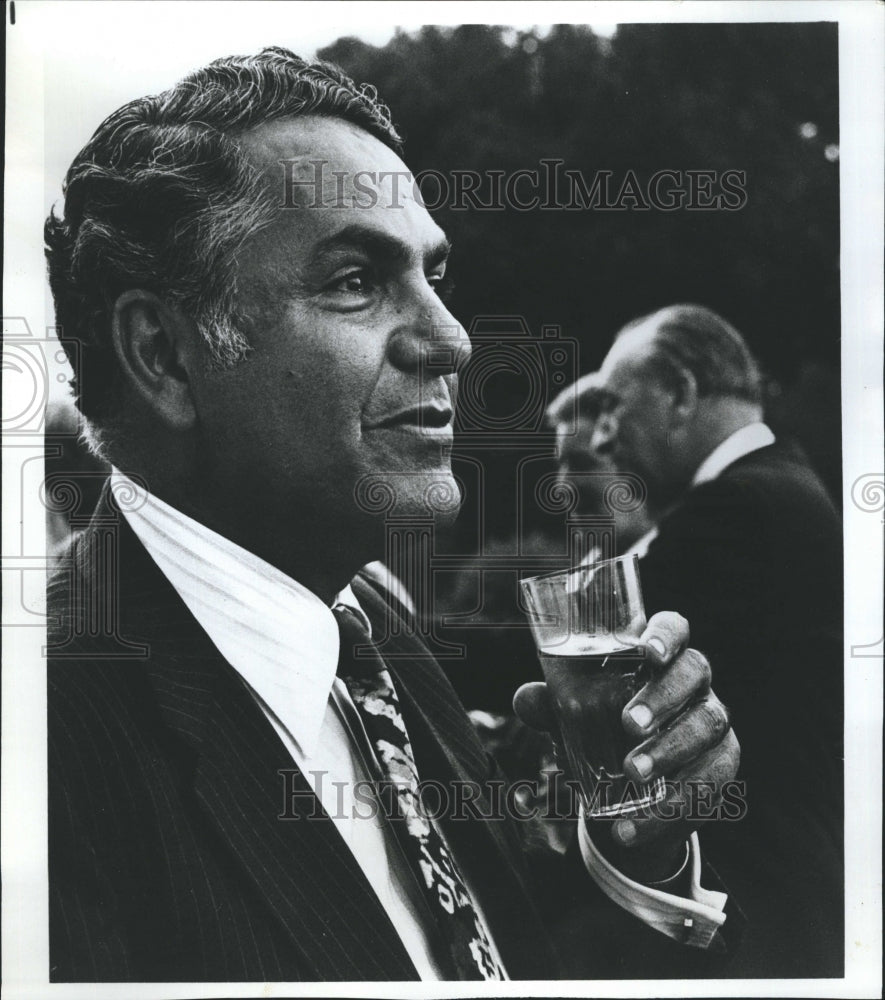 1972 Ismat Kitani In Geneva Switzerland Diplomacy  - Historic Images