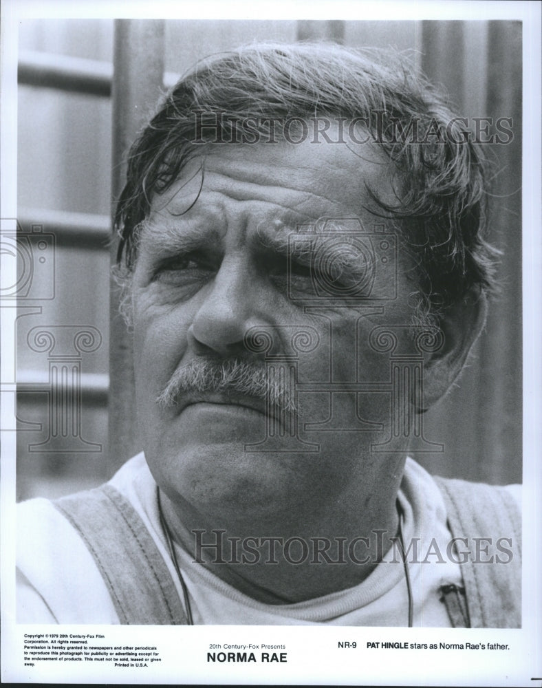 1979 Pat Hingle Actor Norma Rae - Historic Images