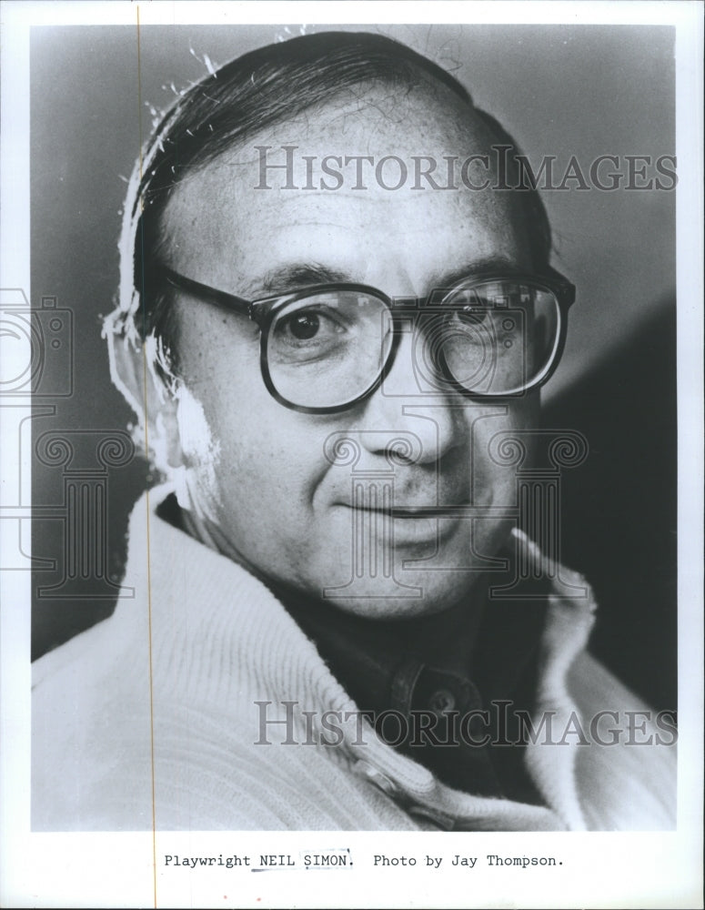 1992 Playwright Neil Simon - Historic Images