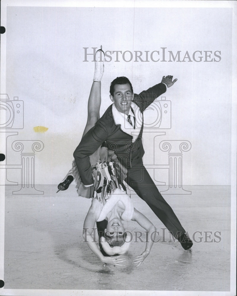 1968 Ken &amp; Paulette  Ormsby, ice follies - Historic Images