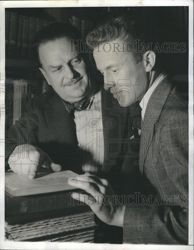 1940 Author Ben James Williams with son Ben James Williams Jr. - Historic Images