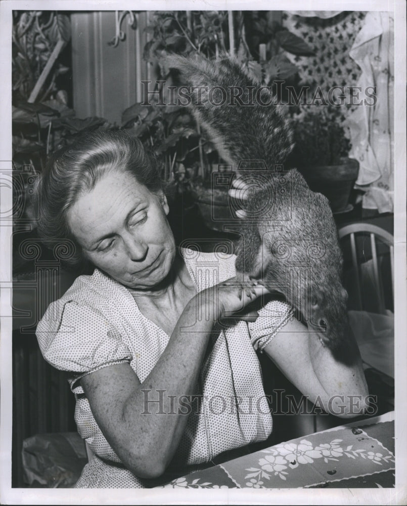 1953 Mrs Ethel Brock Squirrel IEA  - Historic Images