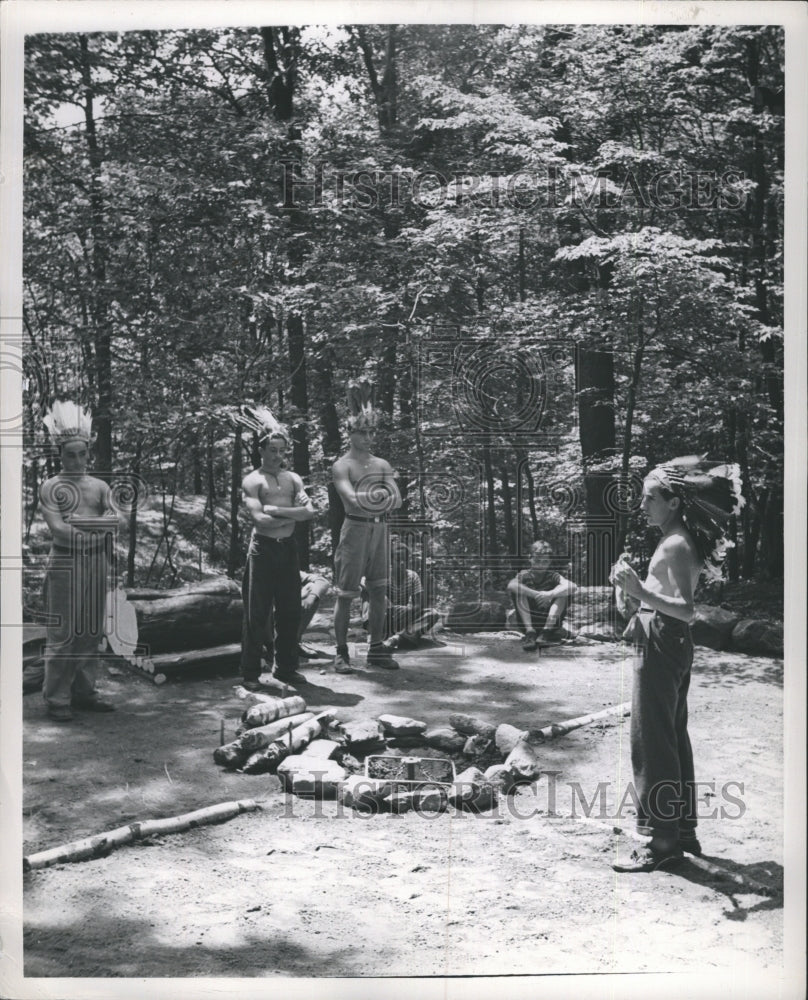 1949 Bear Mt State Park,Boys Camp  - Historic Images