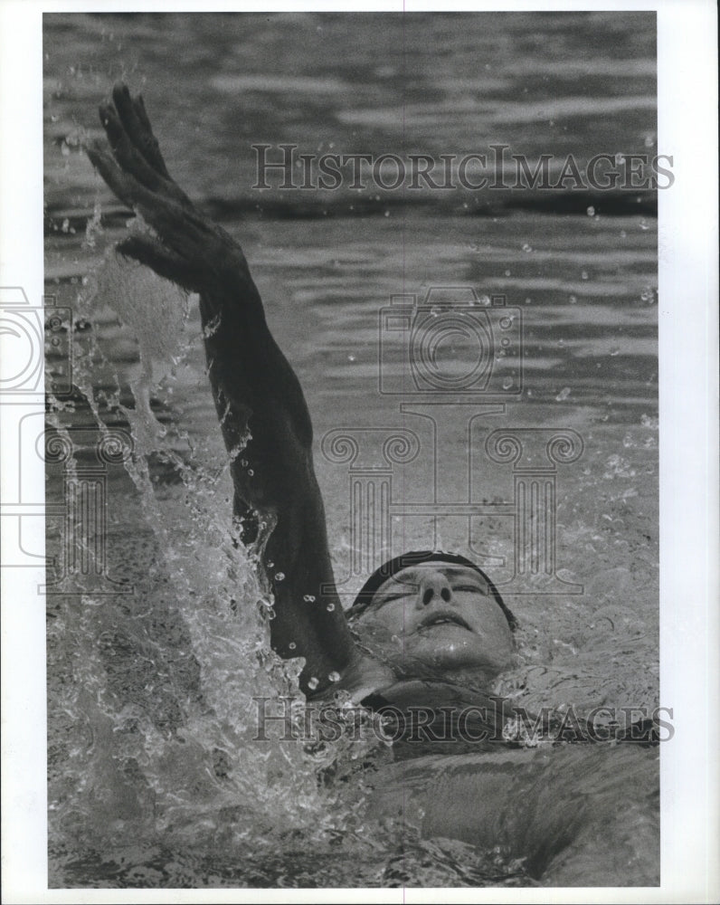 1984 Miriam Jennings of SP Masters. master swimmer  - Historic Images