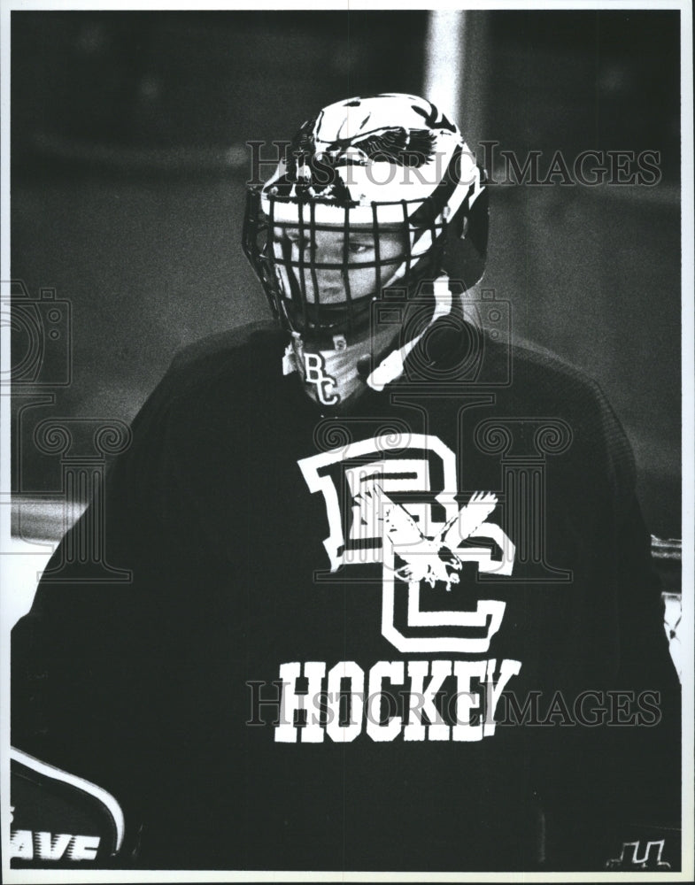 1995 Boston College goalie  - Historic Images