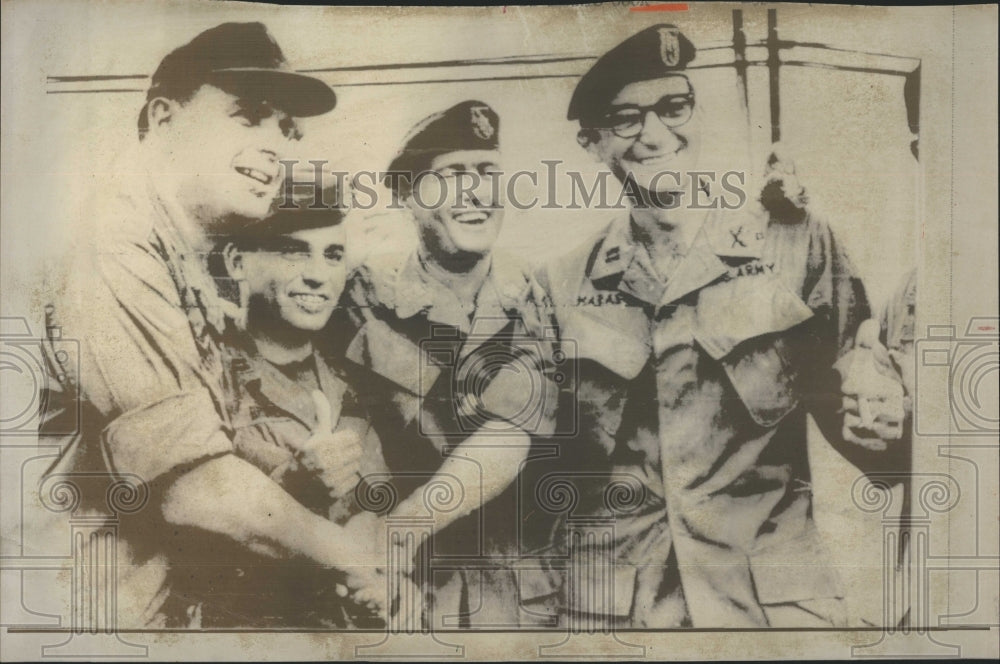 1969 Captains Steve Berry, Leland Brumley, Maj. Thomas Middleton &amp; - Historic Images