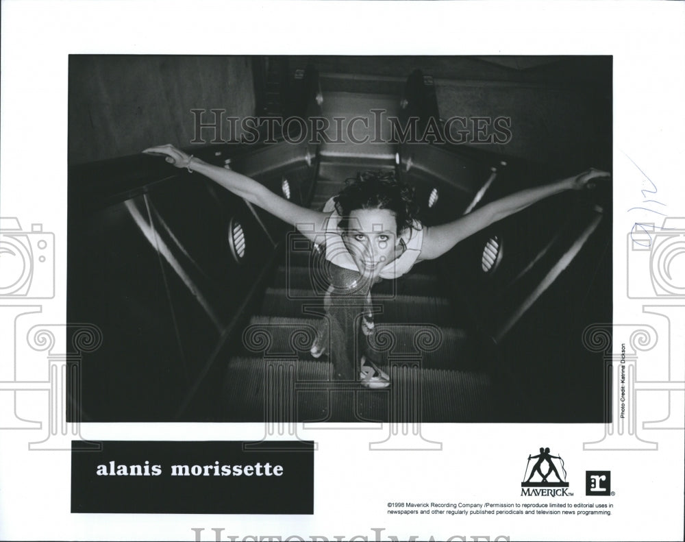 Press Photo Alanis Morissette - Historic Images