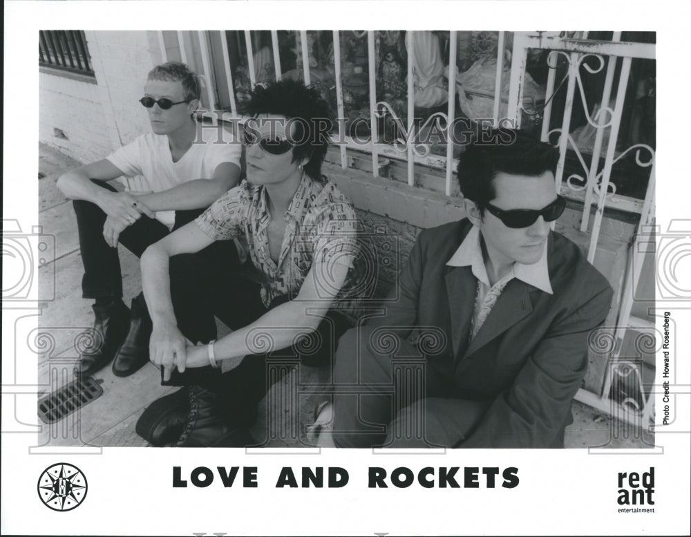 1996 Love And Rockets Band Members - Historic Images