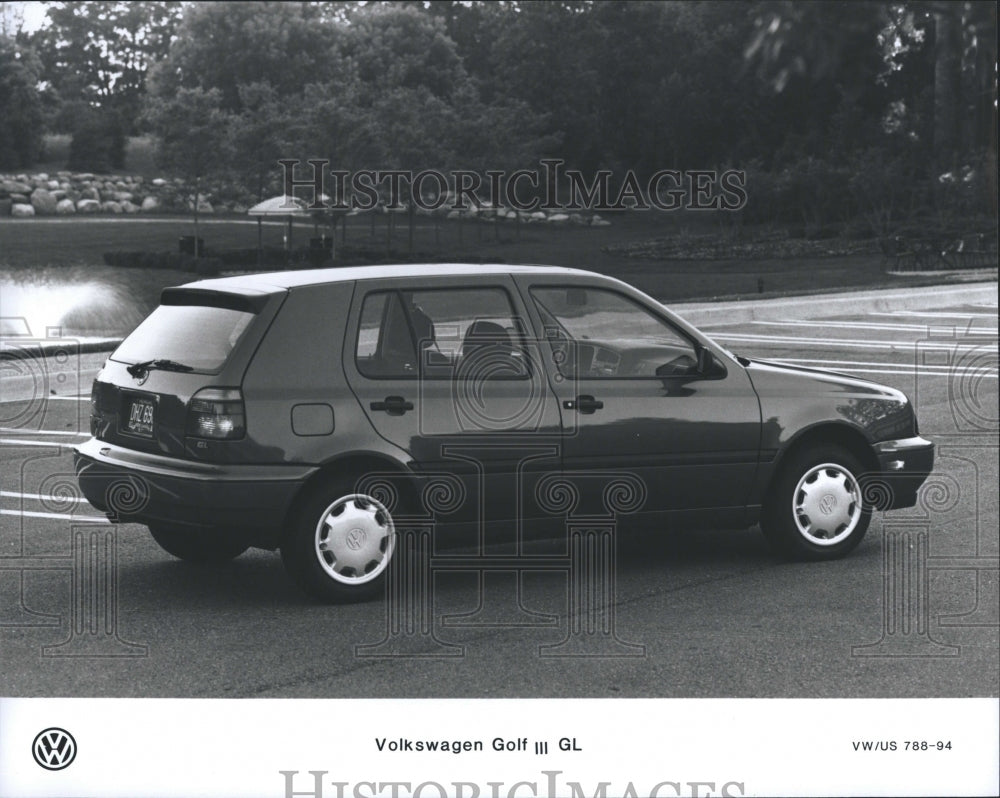 1994 Press Photo Volkswagen Golf III GL - Historic Images