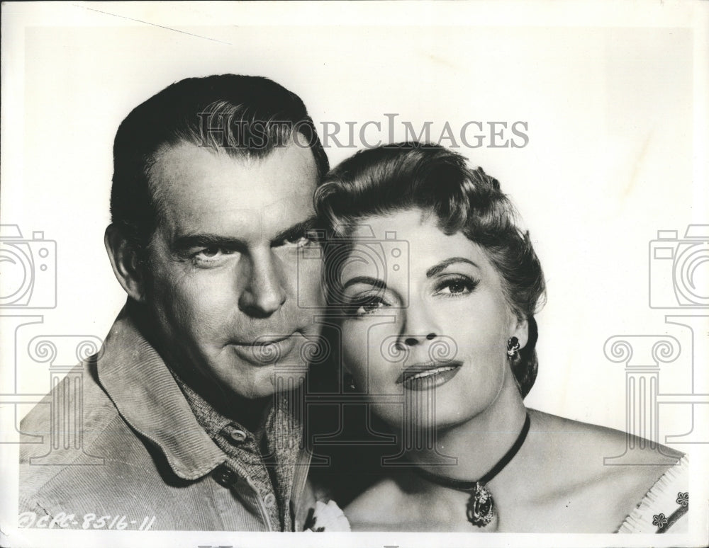 1959 Fred McMurray &amp; Nina Shipman.  - Historic Images