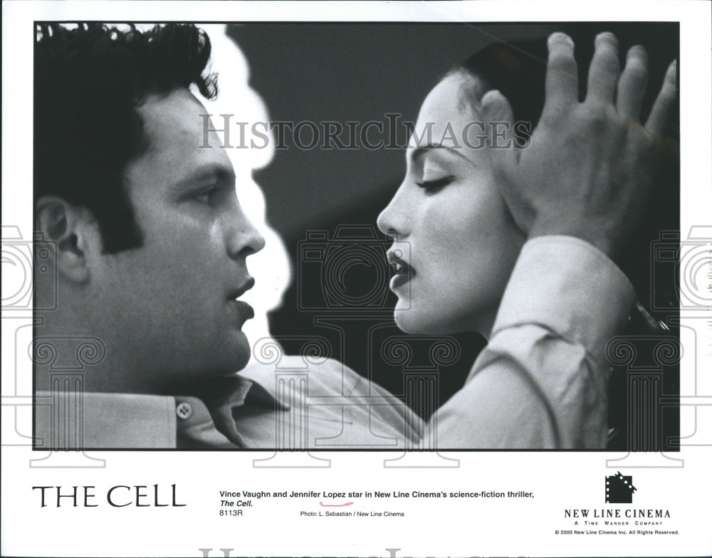 2000 Actors Vince Vaughn Jennifer Lopez Film &quot;The Cell&quot; - Historic Images