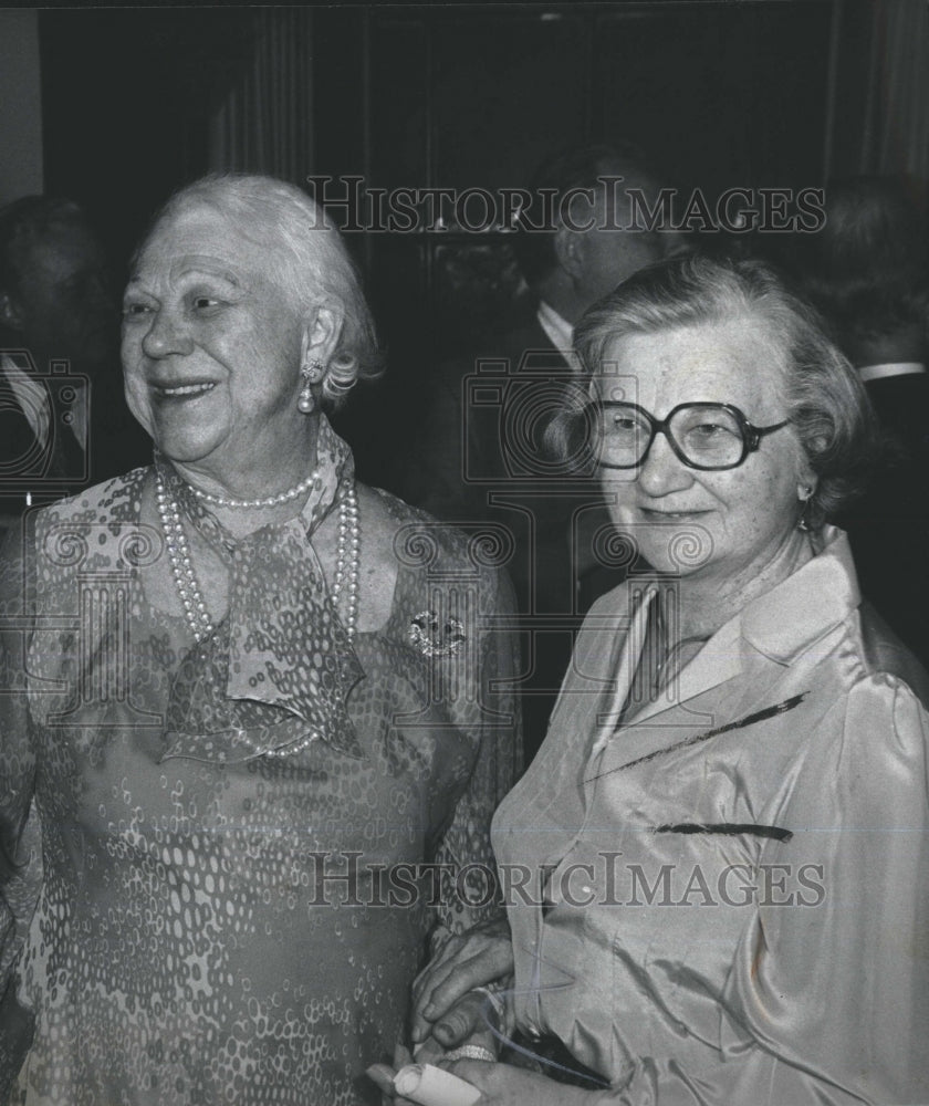 1978 Press Photo Ata Berker &amp; Mrs. Josephine Johaneson, Detroit Swedish Council - Historic Images