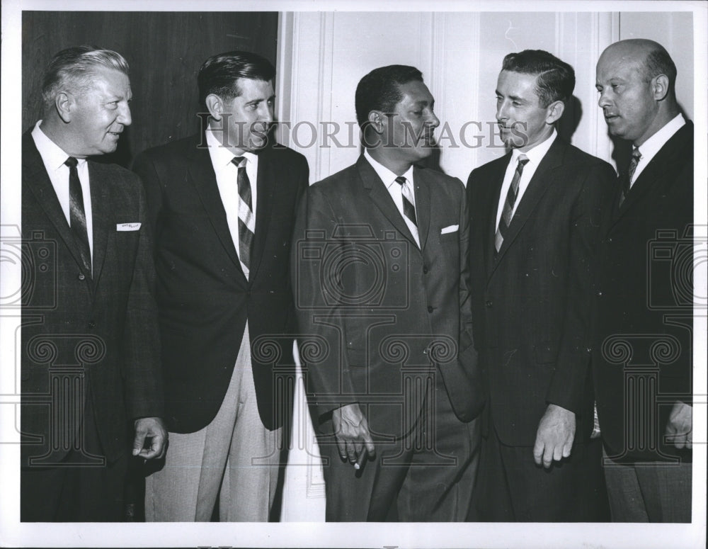 1965 Cleveland Indians Baseball Vic Wentz Ray Boone Bill Jobe - Historic Images