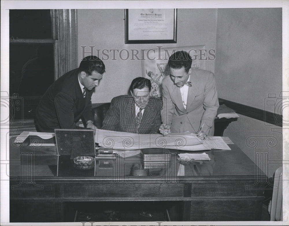 Press Photo Boston Braves - Historic Images