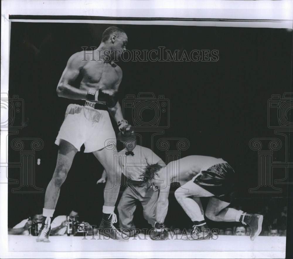 1956 Tony Anthony vs. Tony Johnson at Madison Square Garden - Historic Images