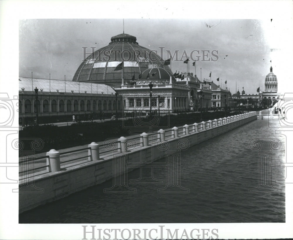 Court Of Honor Administrartion Building World&#39;s Fair Chicago - Historic Images