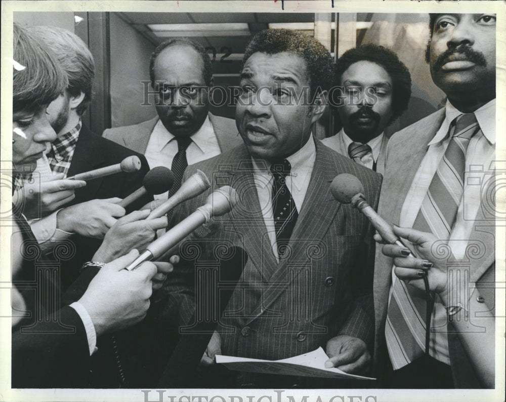 1983 Alderman Wilson Frost, Chairman of Finance Committee - Historic Images