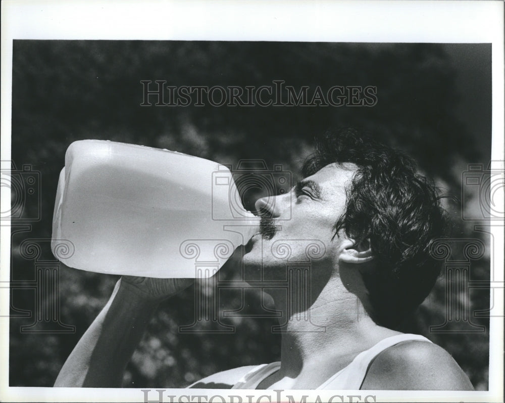 1984 DAve McGillivray Triathlete of Medford.-Historic Images