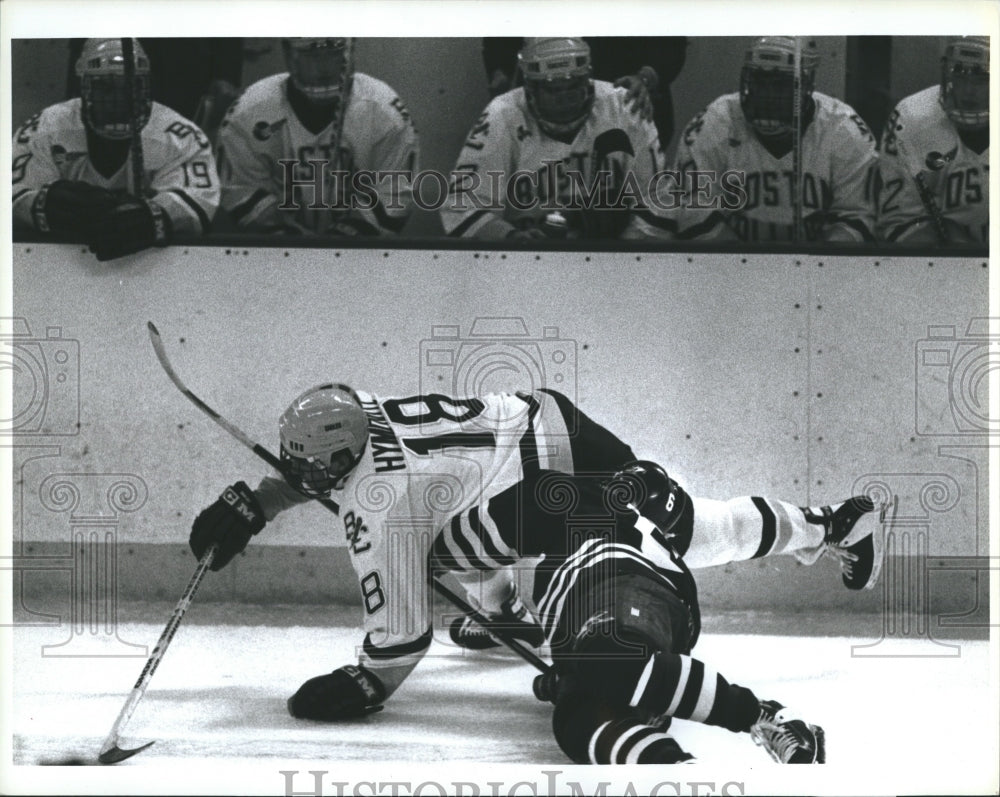 1995 Hockey Player David vs Providence  - Historic Images