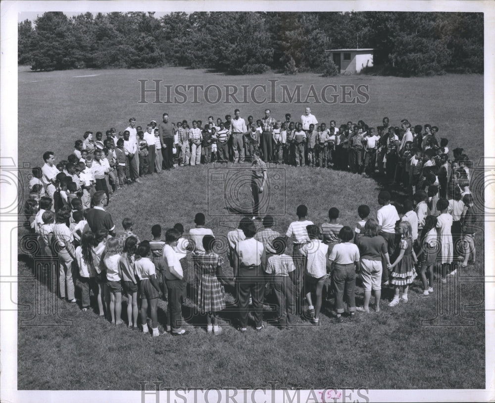 1956 Students Day Camp. - Historic Images