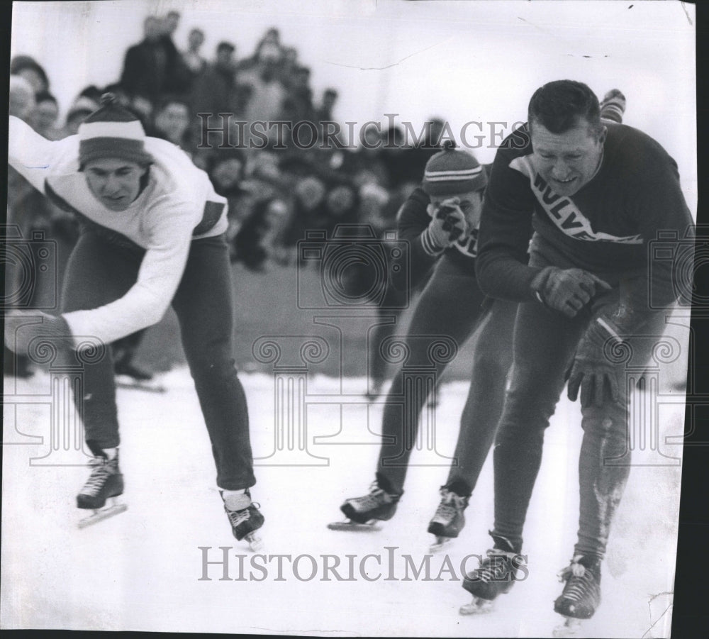 1960 James Smith and Tom Augustitus Skates.  - Historic Images