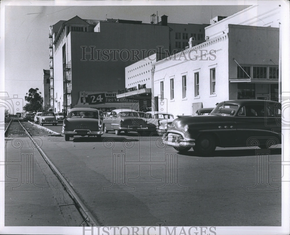 1956 Traffic  - Historic Images