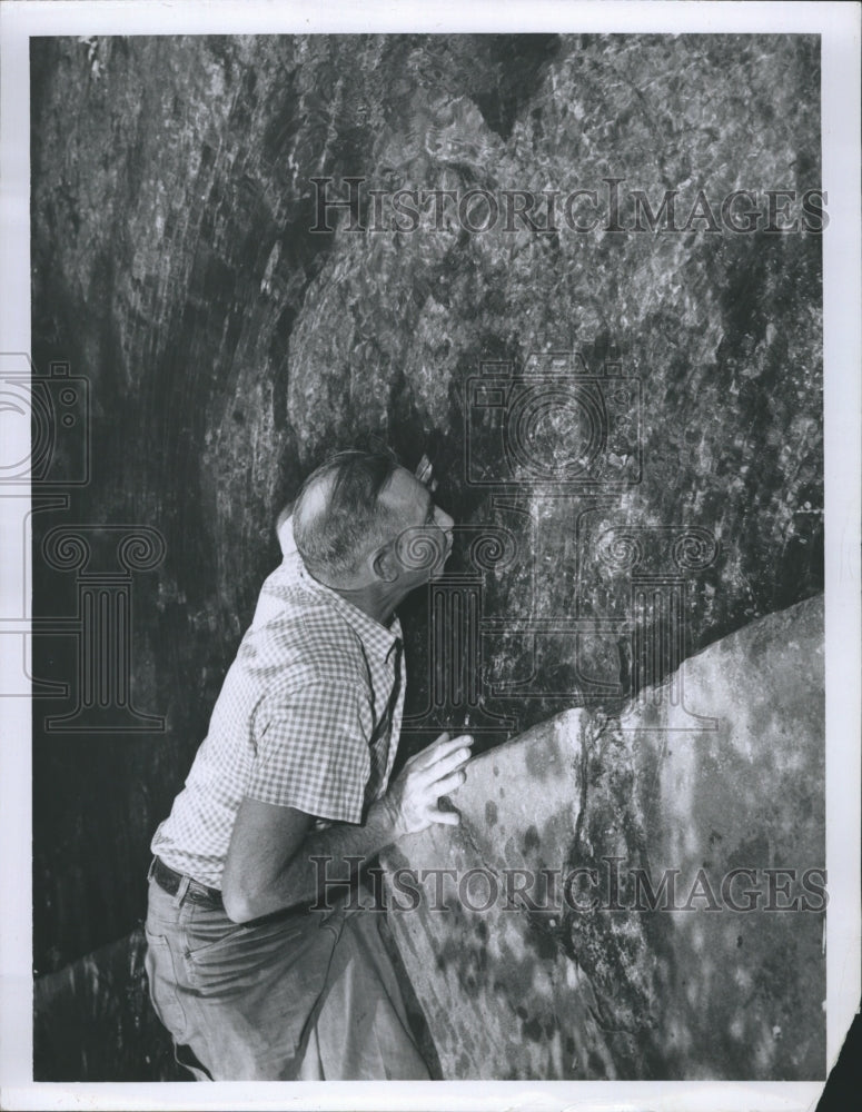 Press Photo Outdoor Editor Allyn Drink Homosassa River Florida - Historic Images