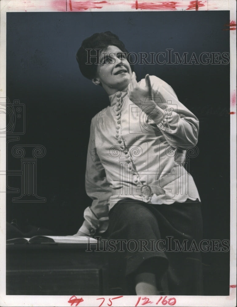 1968 Zoe Caldwell Stars In The Prime Of Miss Julie Brodie - Historic Images