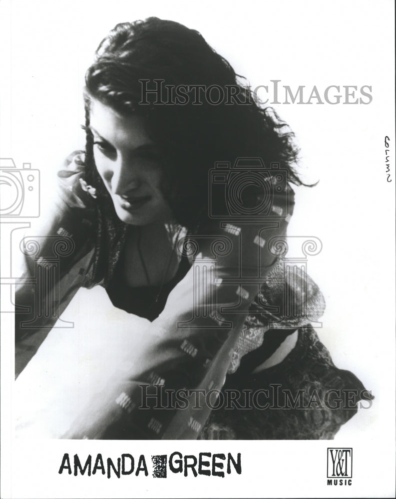 1996 Singer Songwriter Amanda Green  - Historic Images