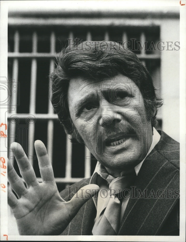 1974 Actor Harry Guardino Detective Frank Hollister Moving Target - Historic Images