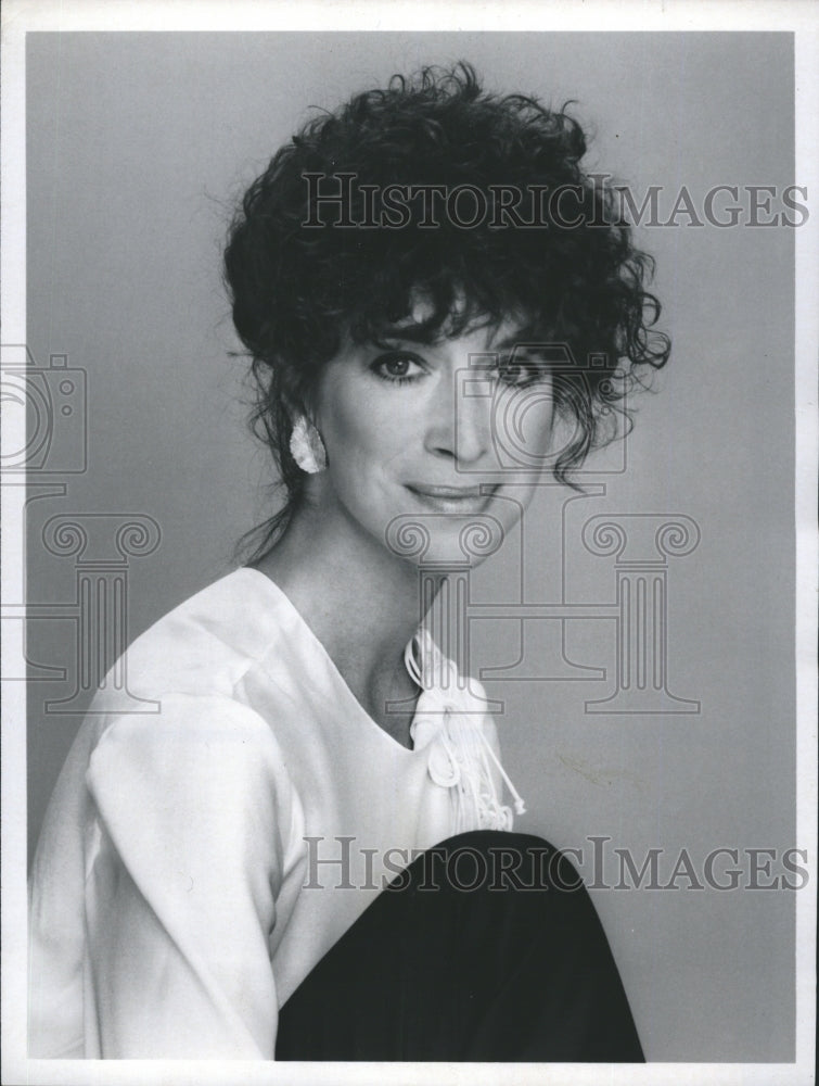 Press Photo Actress and Screenwriter Valerie Curtin, star of "9 to 5" - Historic Images