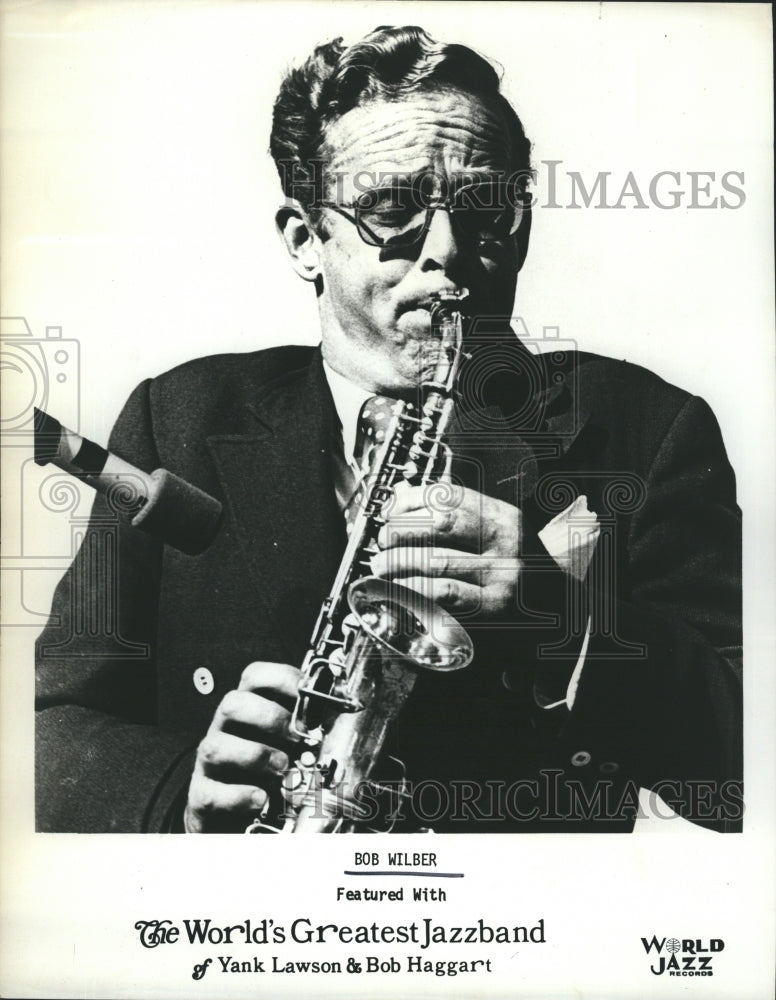 1973 Bob Wilber, jazz saxophonist.  - Historic Images