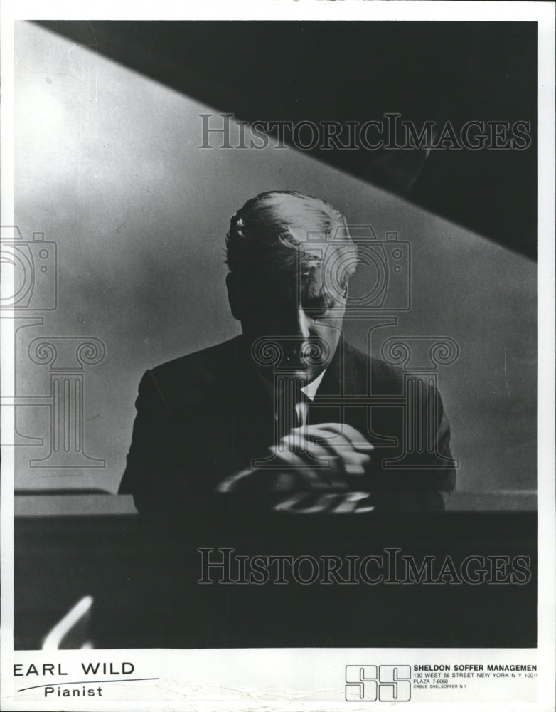 1974 Pianist Earl Wild  - Historic Images