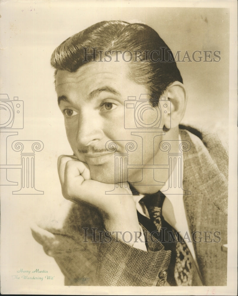 1958 Actor Harry Martin. - Historic Images