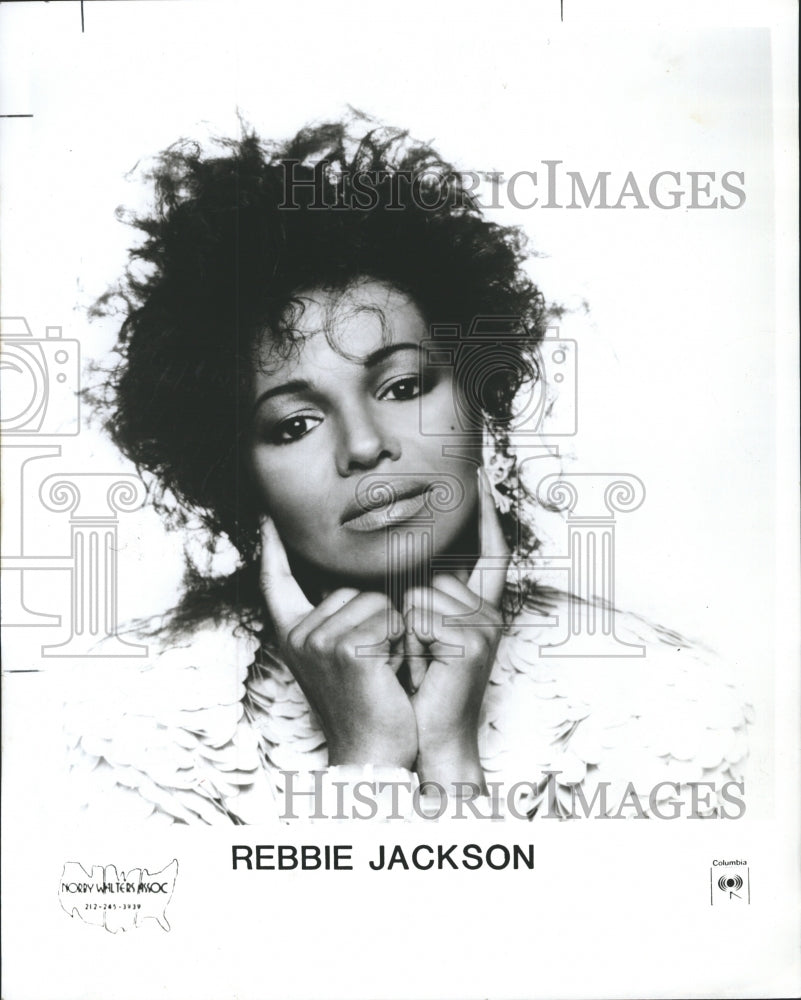 Rebbie Jackson, eldest of the Jackson family musicians.  - Historic Images