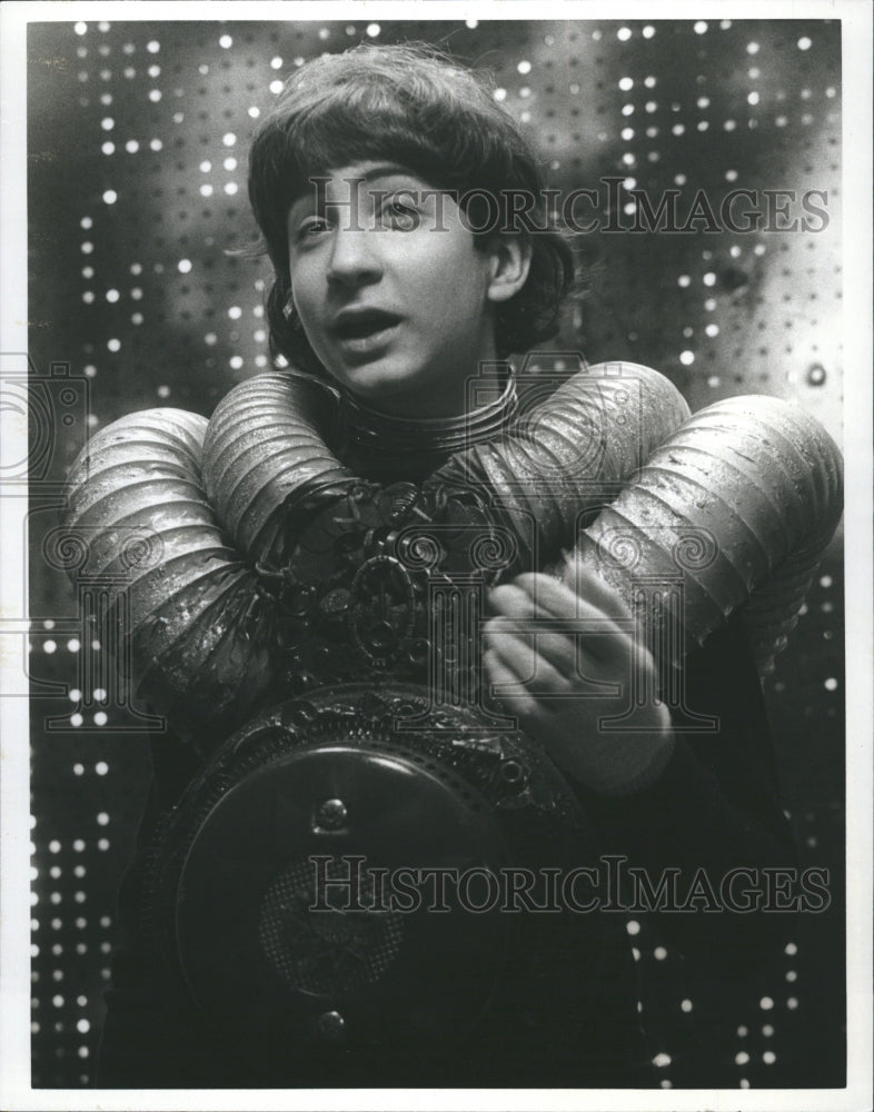 1984 Manny Jacobs on "Revenge Nerd" on CBS - Historic Images