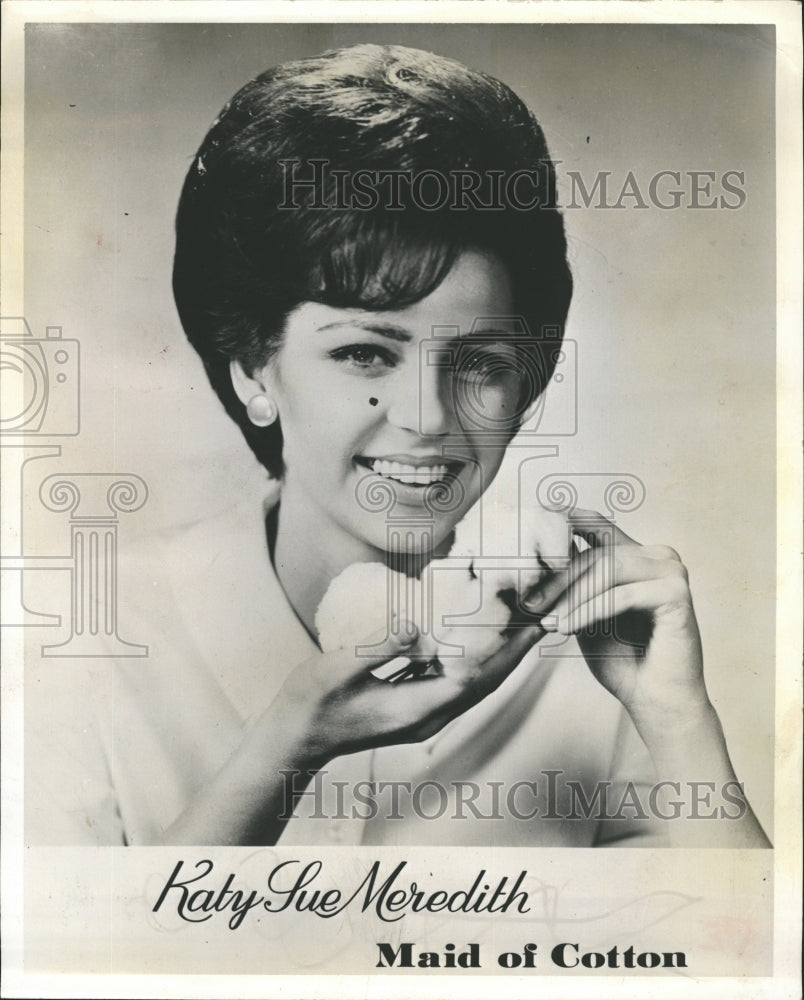 1964 Katy Sure Meredith, Maid of Cotton - Historic Images