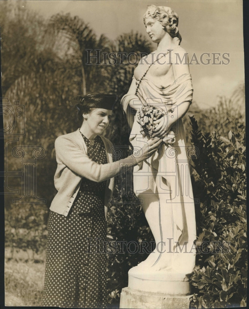 Press Photo Miss Elizabeth Persons - Historic Images