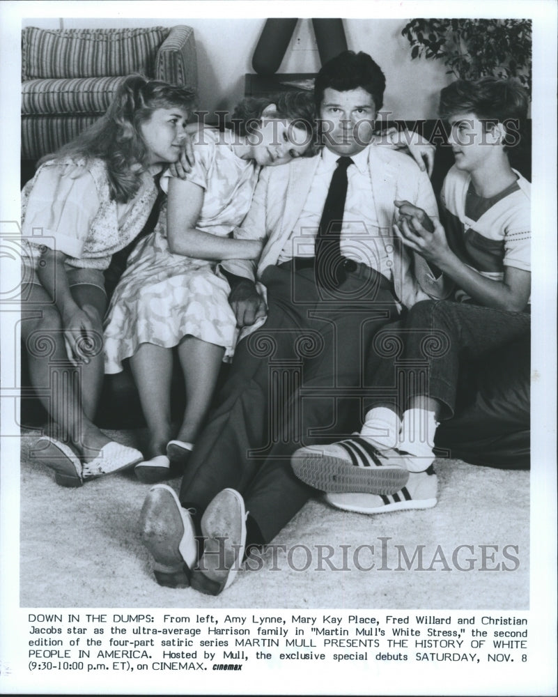 1986 Cast "Martin Mull Presents the History of White People America" - Historic Images