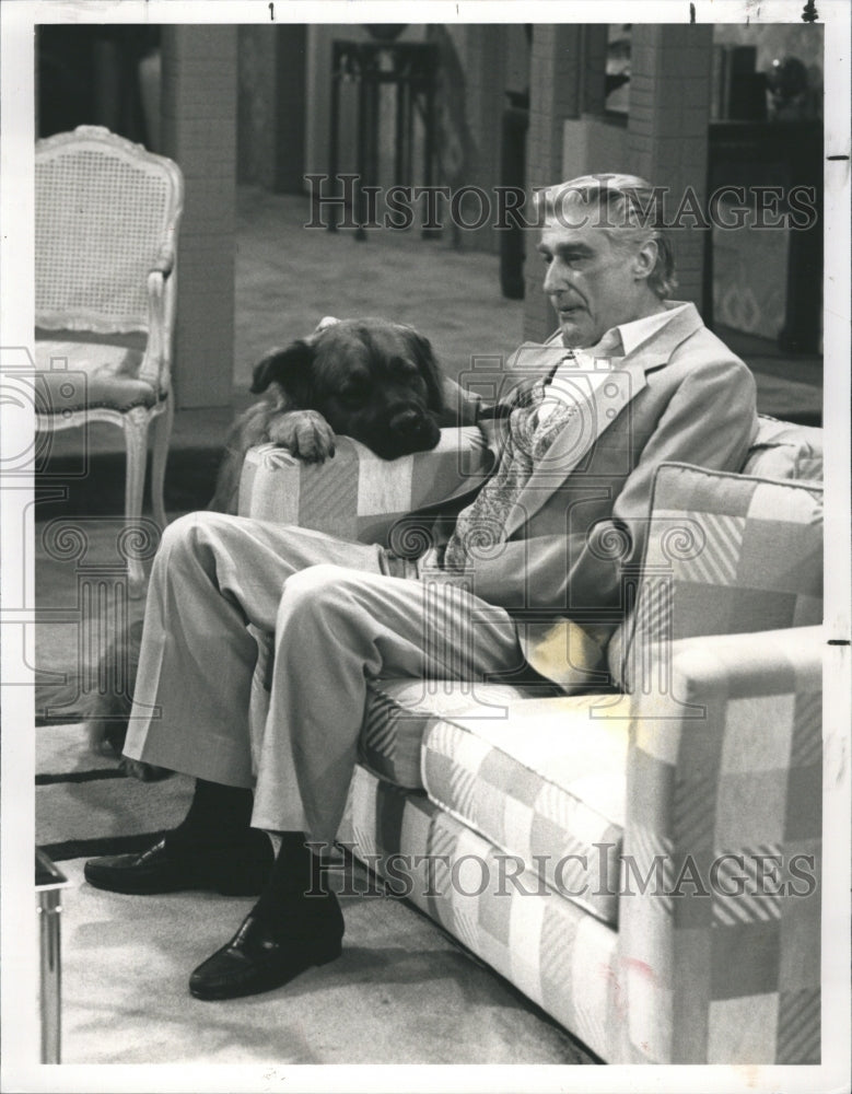 1991 Press Photo Richard Mulligan and Dreyfuss in Empty Nest - Historic Images