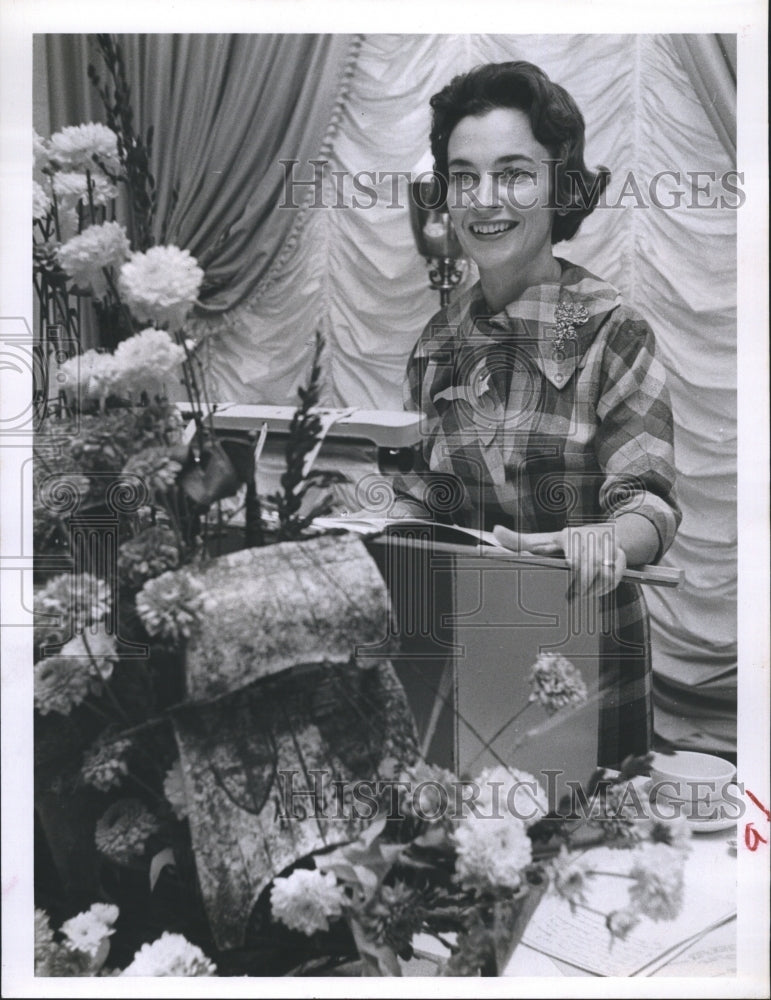 1963 Mrs. Thaddeus Moseley, director Jr. League of America - Historic Images