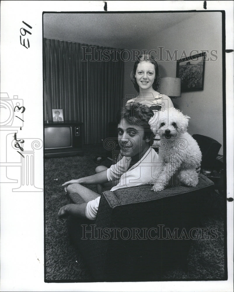 1978 Dan Demjanik Ginger Cain Puffy Dog Condo  - Historic Images