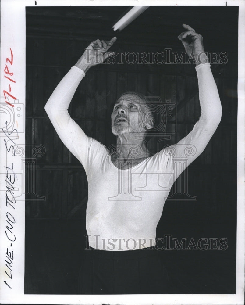 1981 Dance Artist Barton Mumaw.  - Historic Images