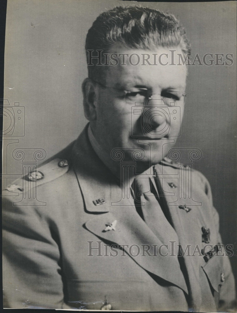 Press Photo Col. Leslie G. Mulzer. - Historic Images