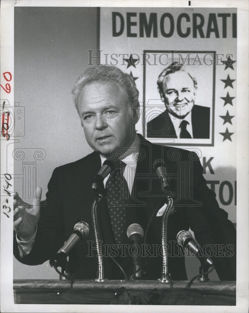 1977 Carrol O'Connor, American Actor - Historic Images